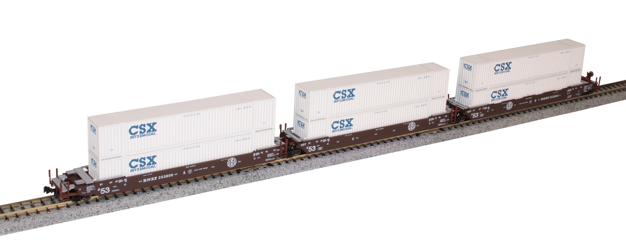 Gunderson MAXI-IV Double Stack Car BNSF #253806