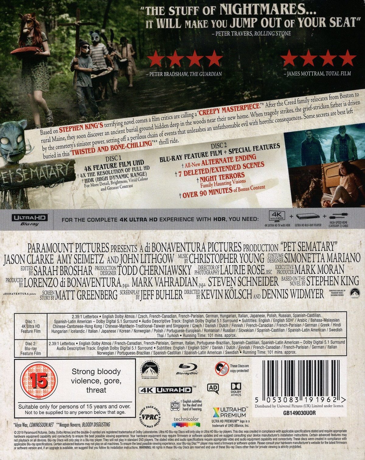 Pet Sematary (2019) (4K Ultra HD + Blu-ray) - 2
