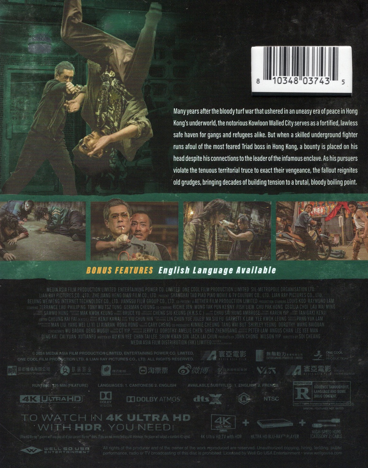 Twilight of the Warriors: Walled In (ej svensk text) (4K Ultra HD) - 2