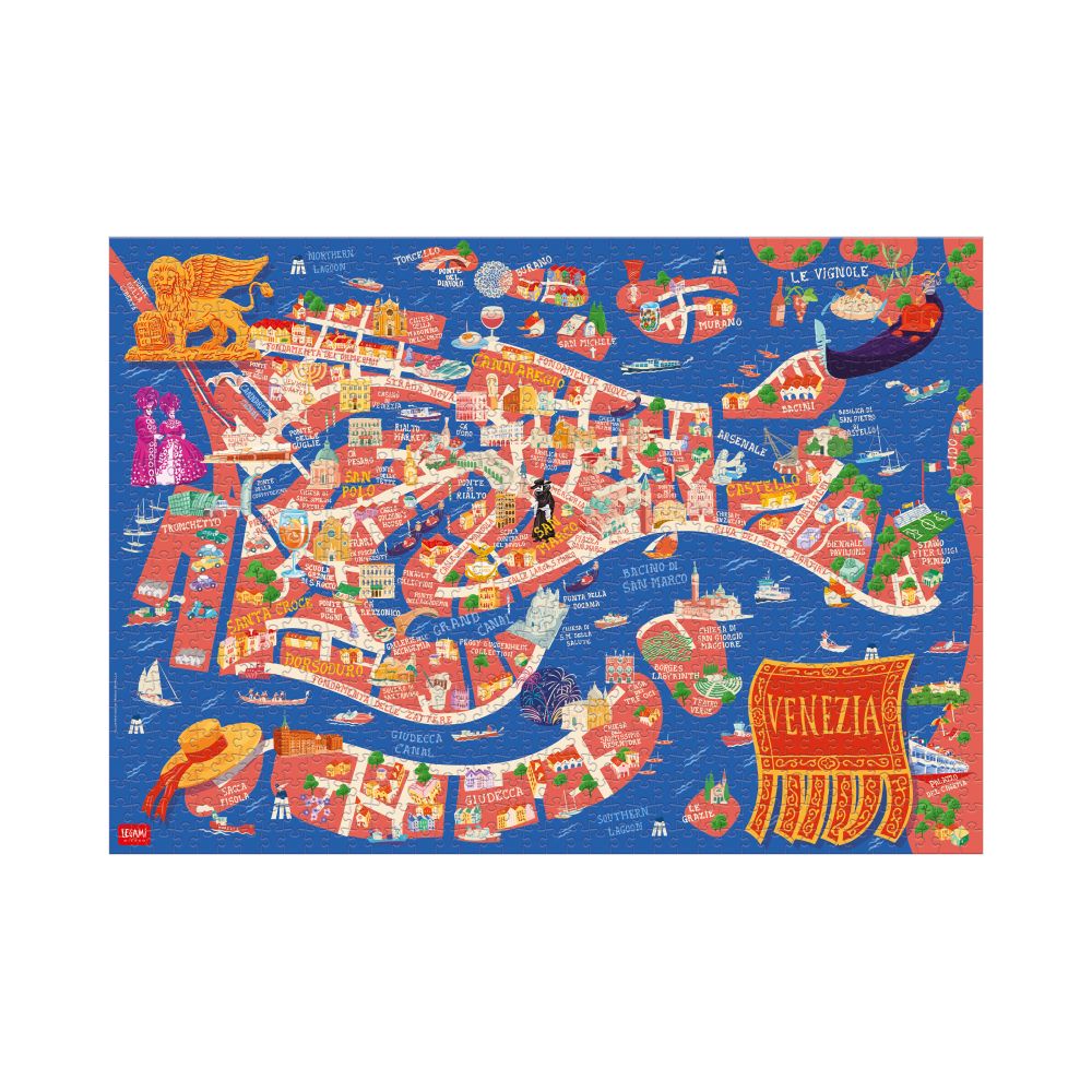 Venezia (Venedig), puslespil med 1000 brikker