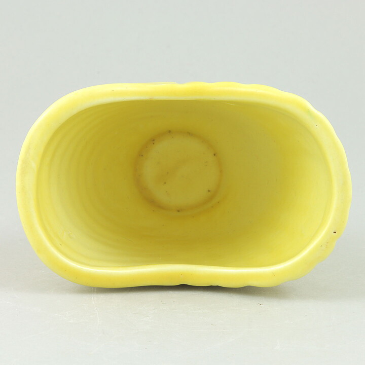 Gunnar Nylund (Gula Serien 1954) Yellow Widening Vase 9 cm