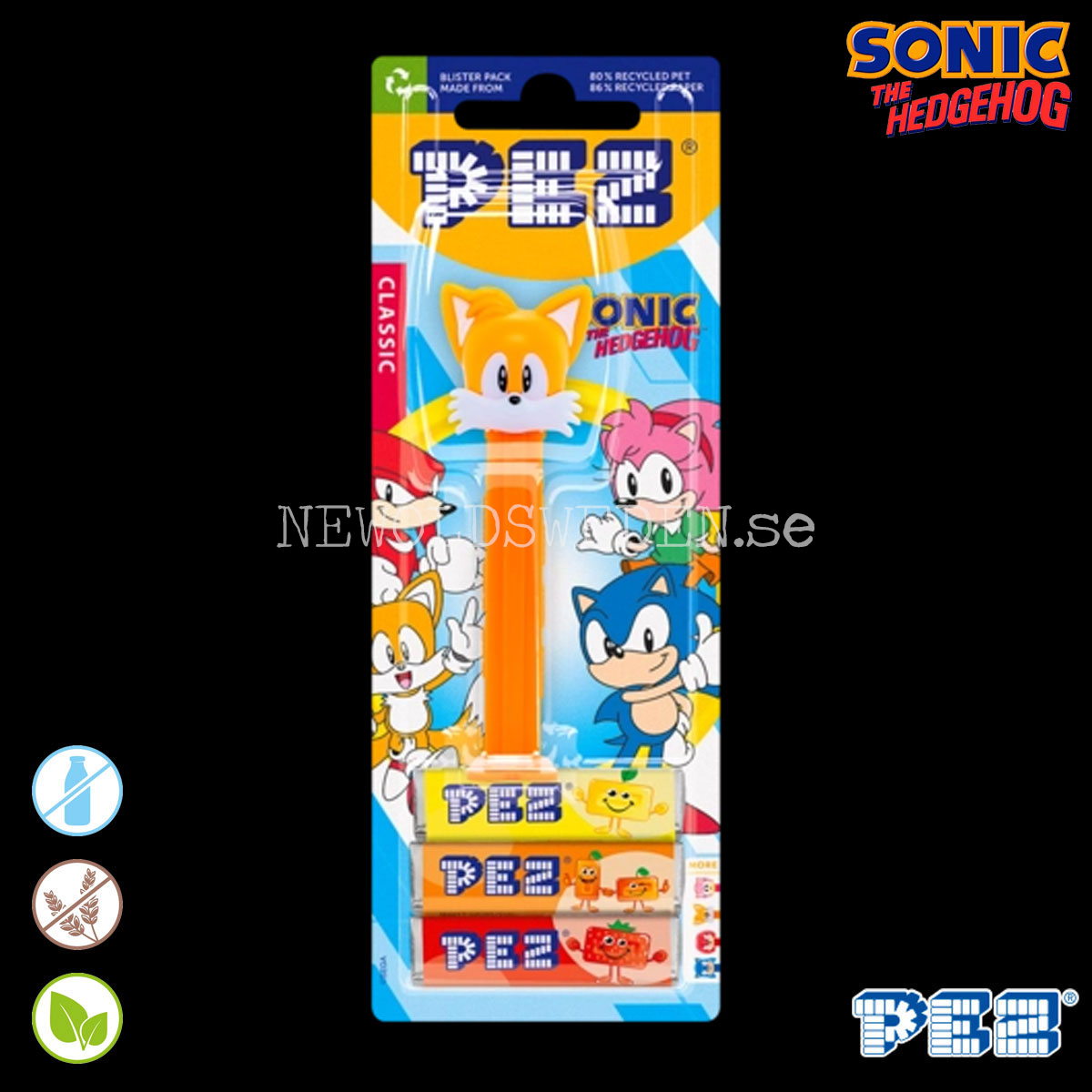 PEZ Dispenser TAILS + Candy - Sonic - PE33 - 2