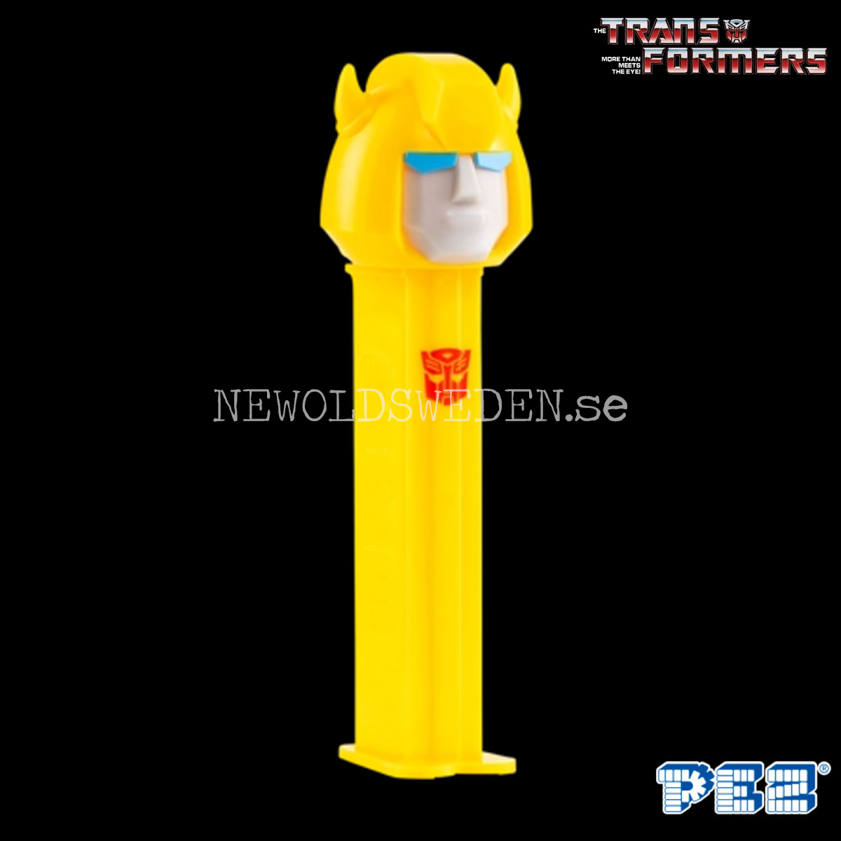 PEZ Dispenser BUMBLEBEE + Candy - Transformers - PE04