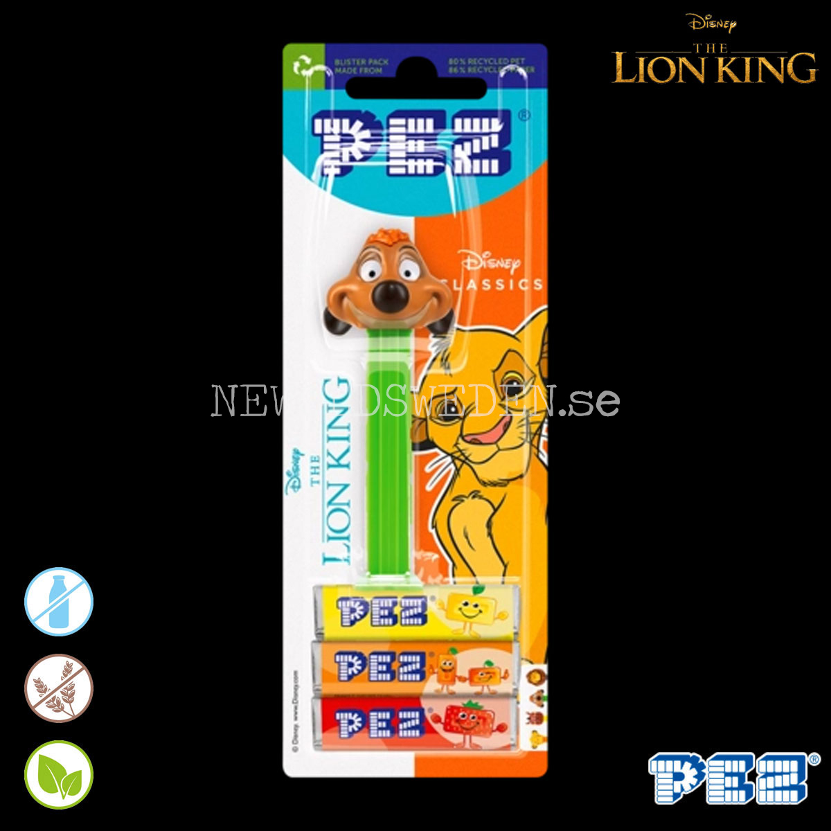 PEZ Dispenser TIMON + Candy - Disney Lion King - PE27 - 2