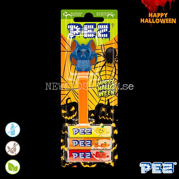 PEZ Dispenser CARRY THE BAT + Candy - Halloween - PE11