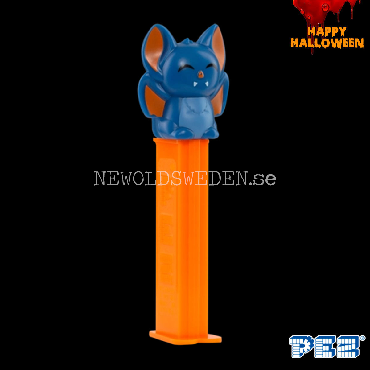 PEZ Dispenser CARRY THE BAT + Candy - Halloween - PE011