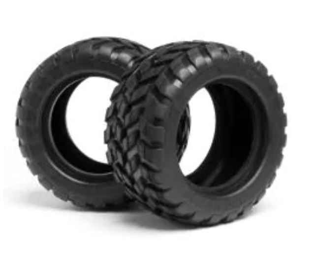HPI 82002 Baja type tires (138x70mm/2pcs/E-Savage) hpi racing H82002