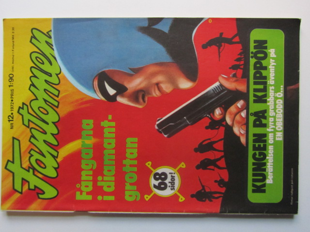 Fantomen 1972 12 Vg+