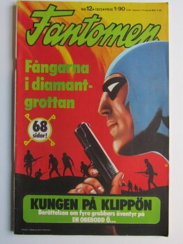 Fantomen 1972 12 Vg+