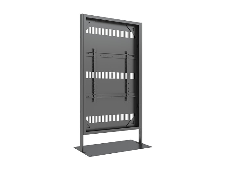 M Pro Series Enclosure 75" Totem Floorbase Black