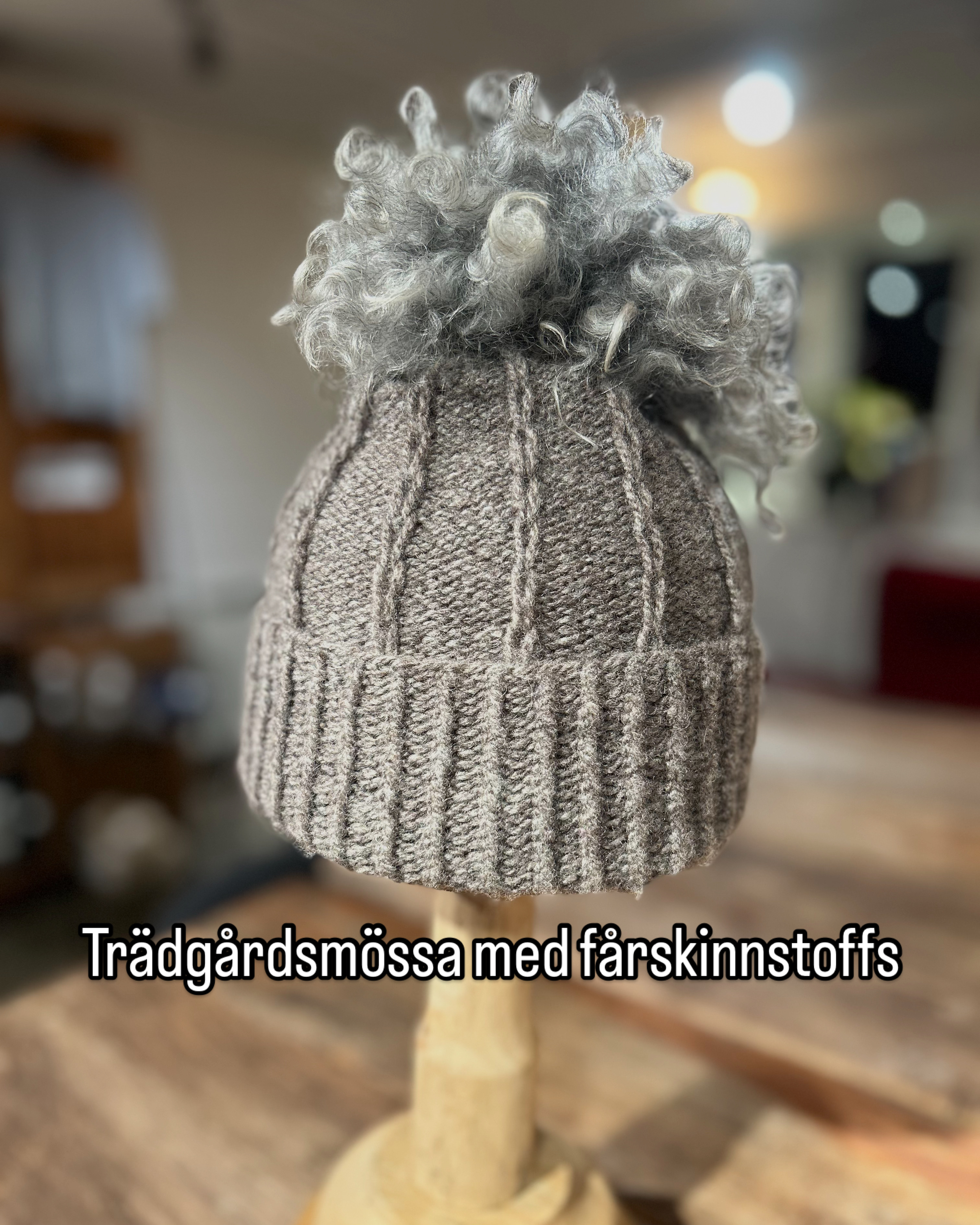 Decoration for knitted hat - 3