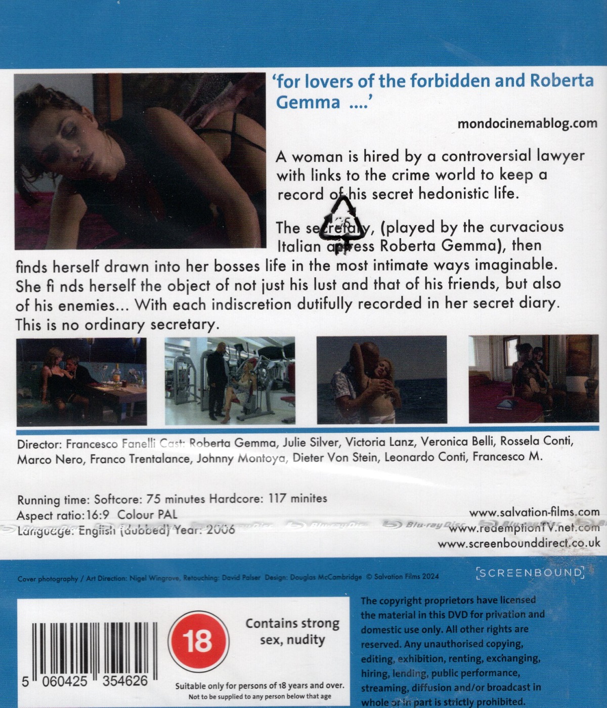 Diary of A Secretary (ej svensk text) (Blu-ray) - 2