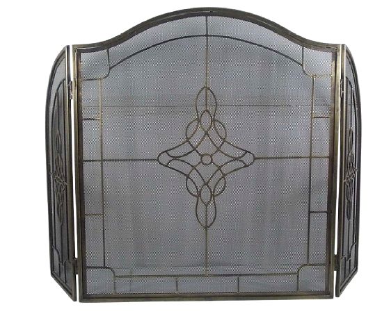 Ekelid - Gnistskydd i metall 86 x 77 cm