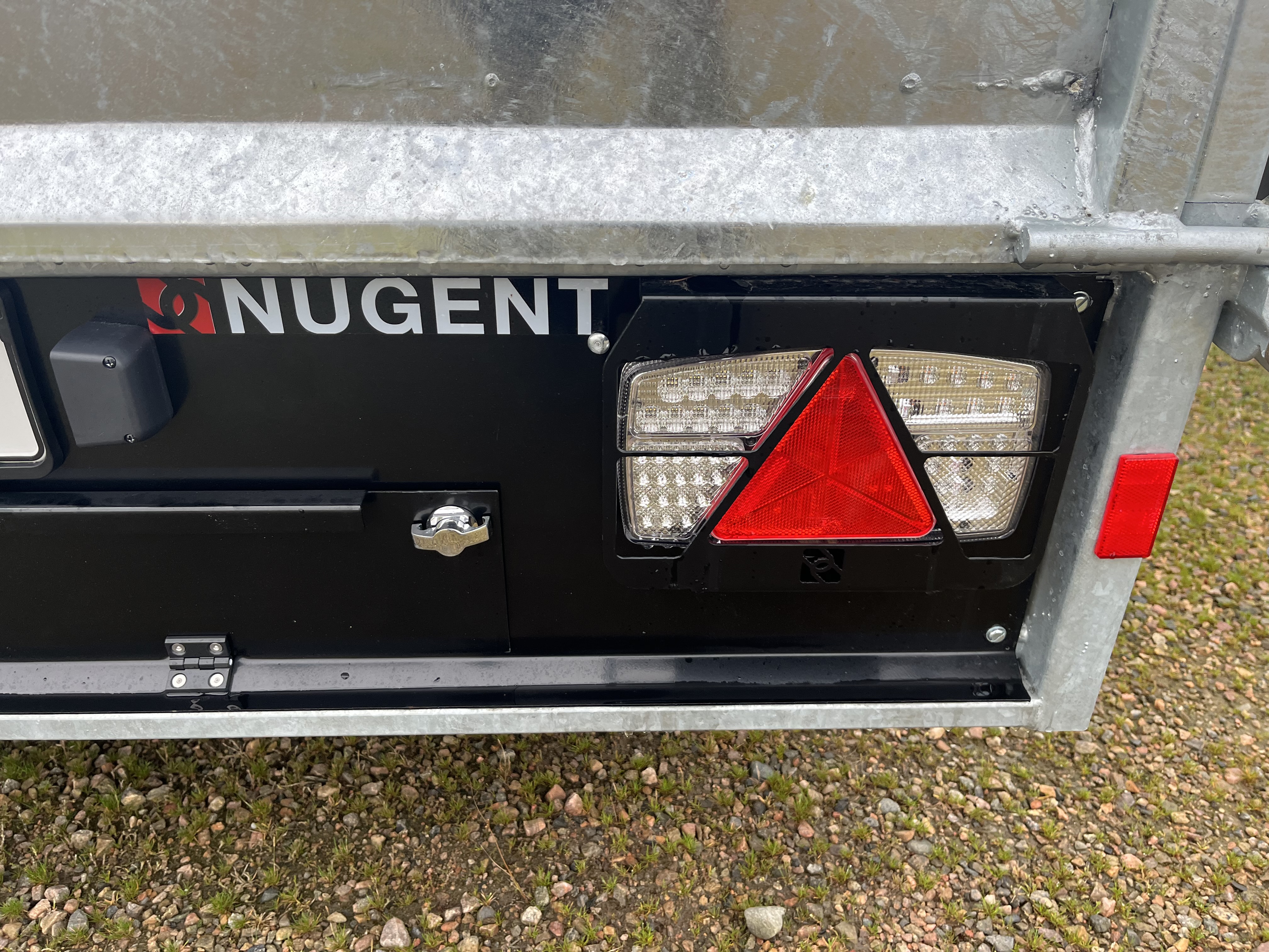 370 x 180 - 3500 kg :::  Bakåt-tipp NUGENT T3718H  ::: LAGER I KLIPPAN ::: - 4