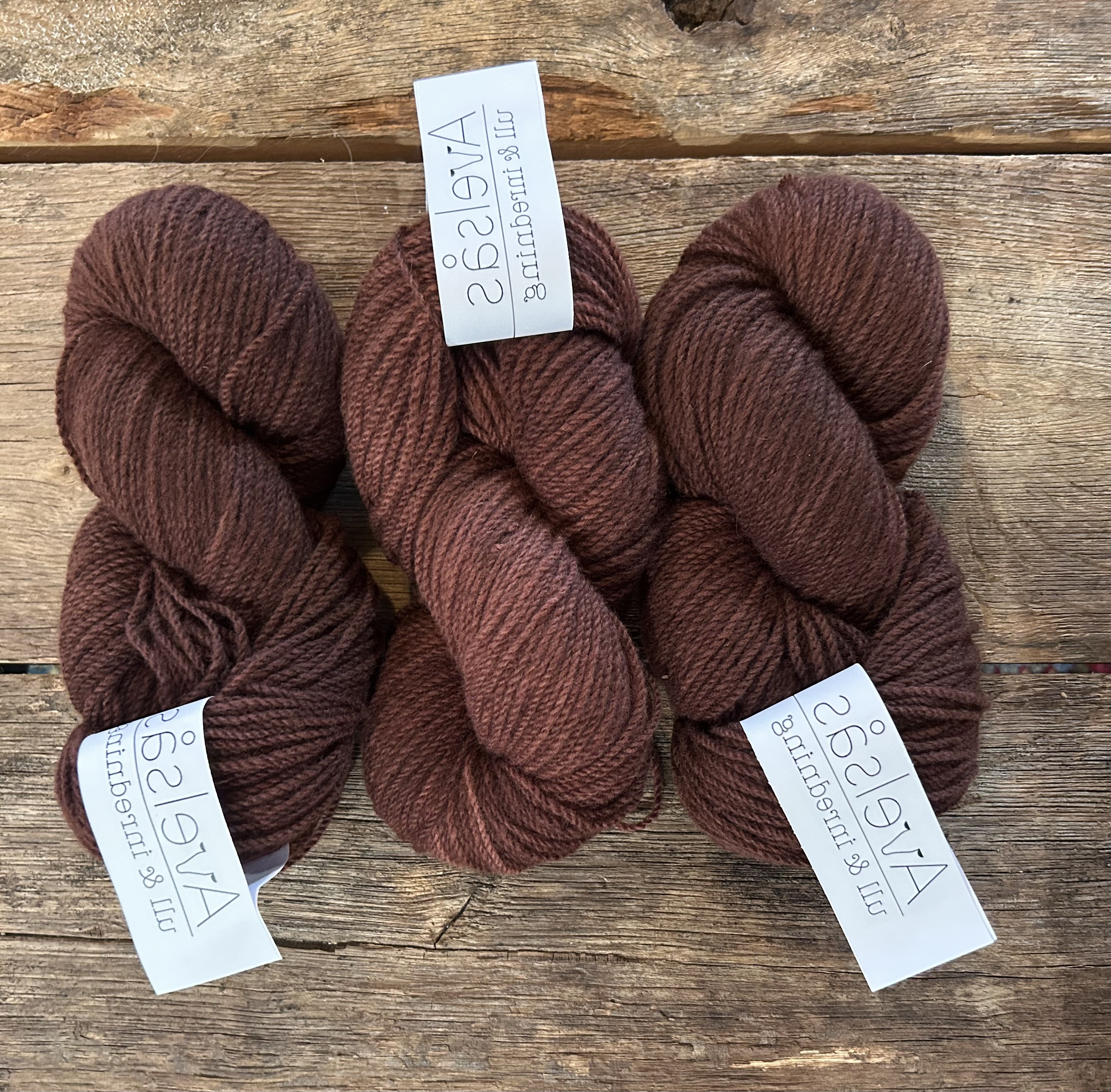 Dried chili 2-ply Jämtland yarn