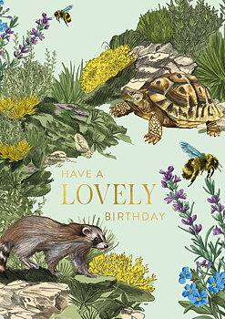 Habitania Maquis Shrubland France Greeting Card