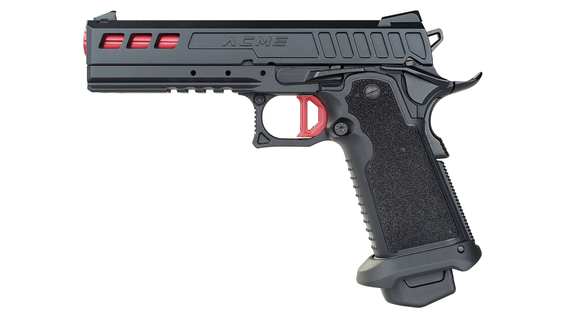 Pistol Hi-Capa ACME GBB-BK								 - 3