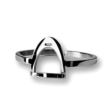 Stirrup Ring Silver 