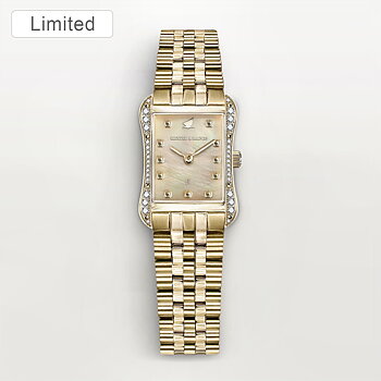 H&B Cronvas Pavé, Gold & Gold Pearl