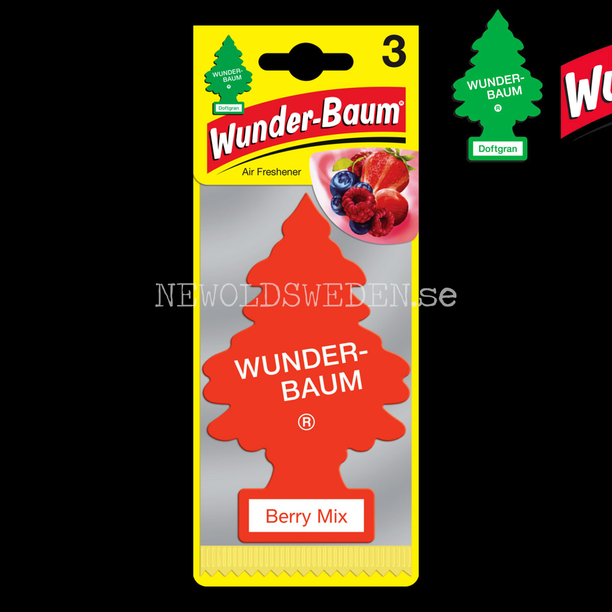 BERRY MIX 3-PACK Doftgran Wunder-Baum