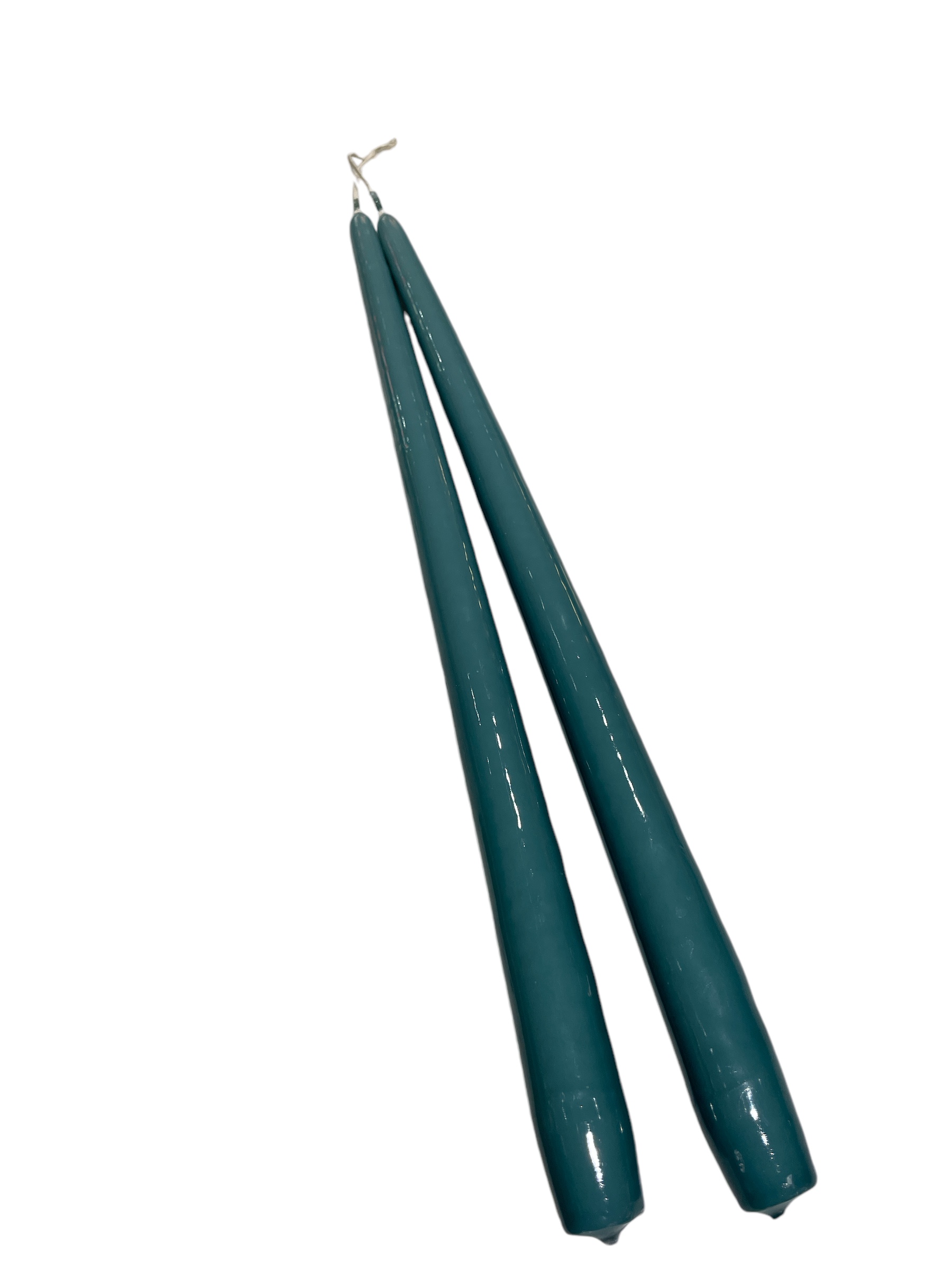 Antikljus Duvblå Lack 35 cm