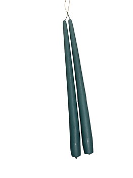 Antikljus Duvblå Matt 35cm Parljus