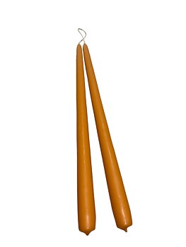 Antikljus Aprikos Matt 35 cm