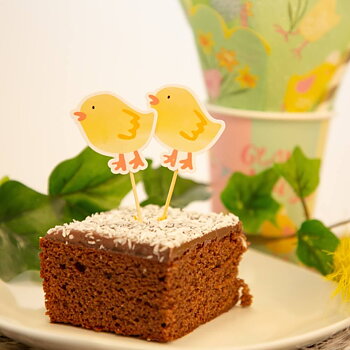 Cake picks - Kycklingar