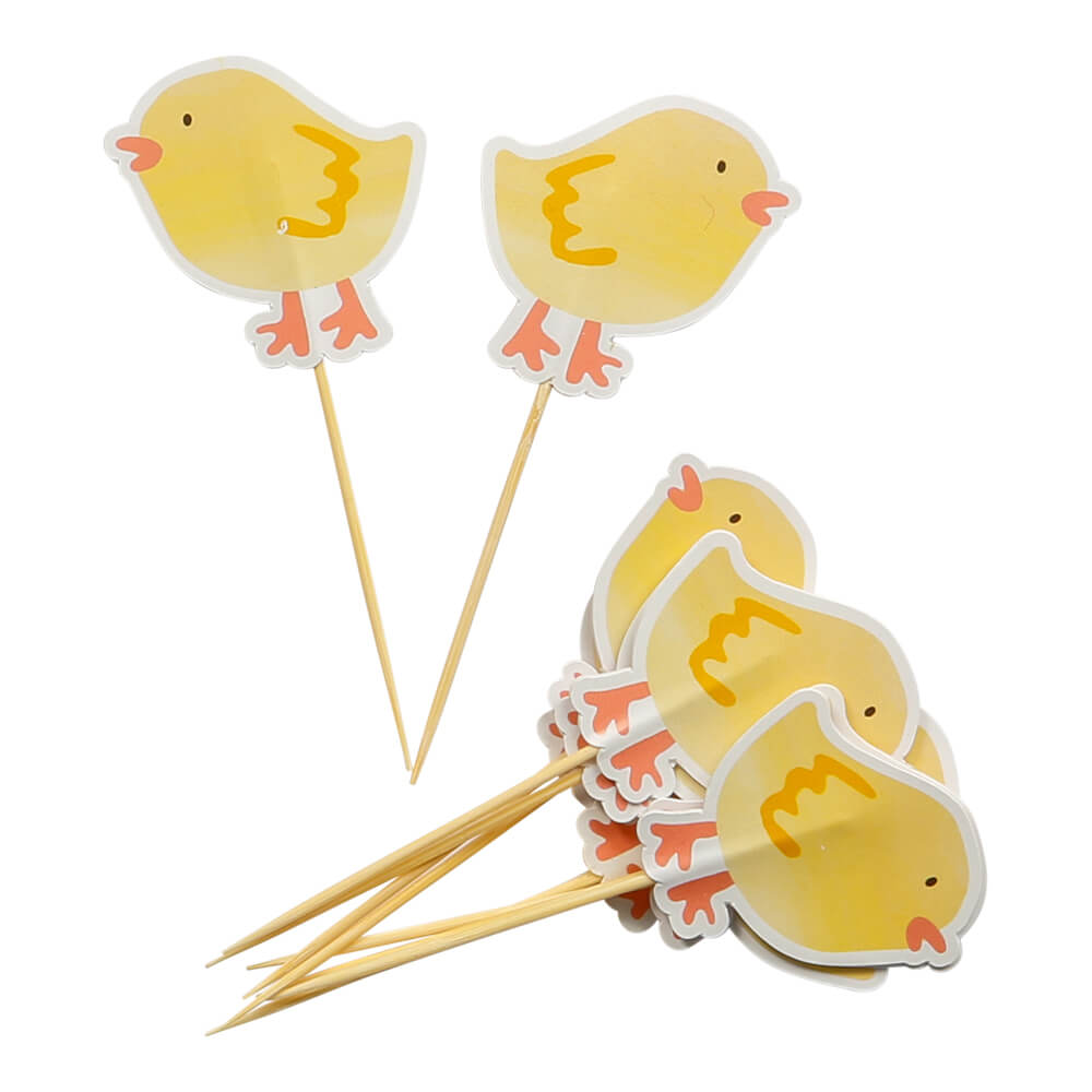 Cake picks - Kycklingar -1