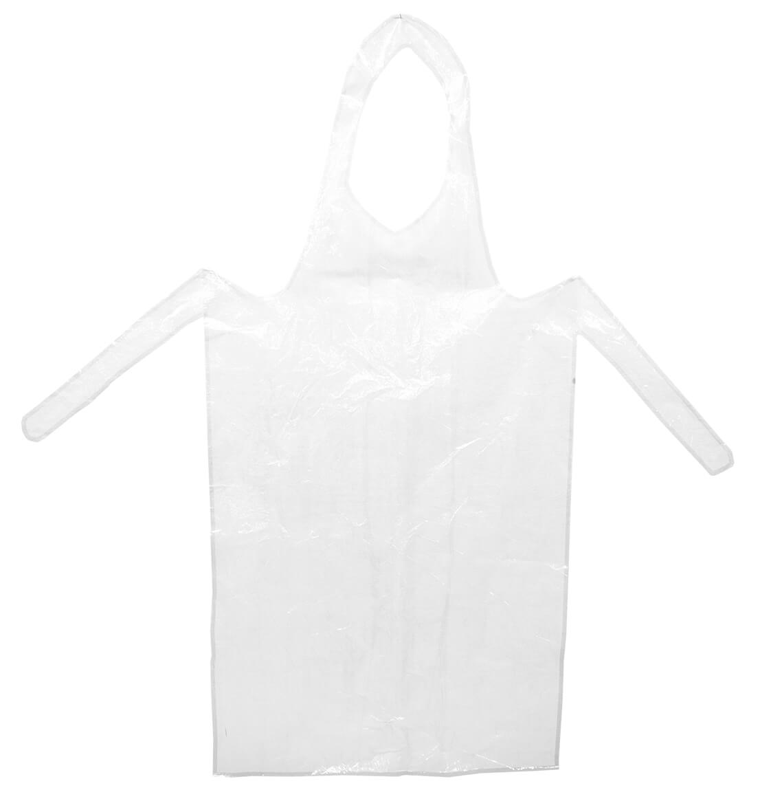 Transparent student-förkläde