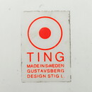Stig Lindberg (Ting 1969) White Swelling Sculpture 18 cm