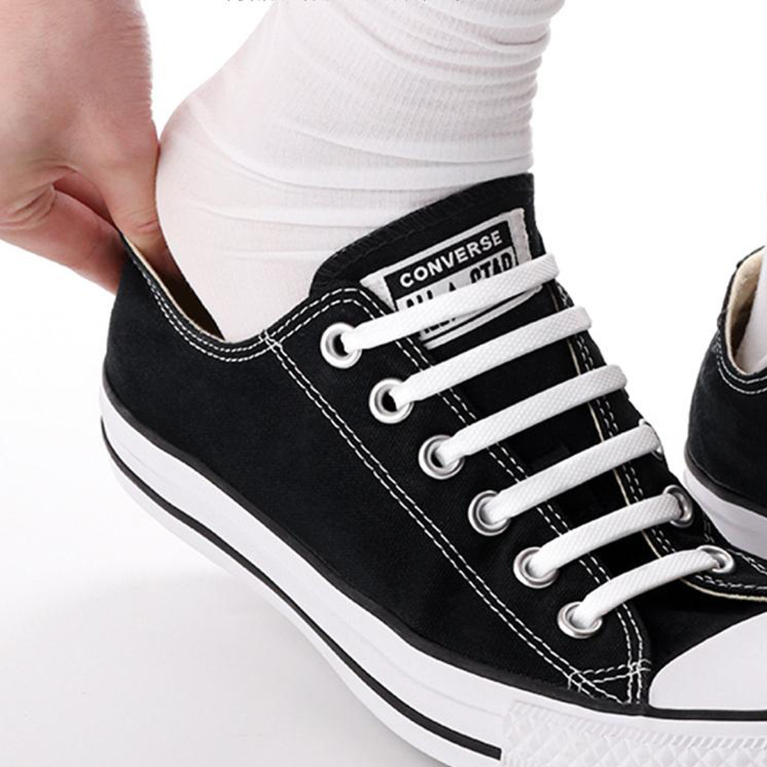 Elastische Schnürsenkel - 1 Paar - Sie müssen Ihre Schuhe nicht mehr binden - 4