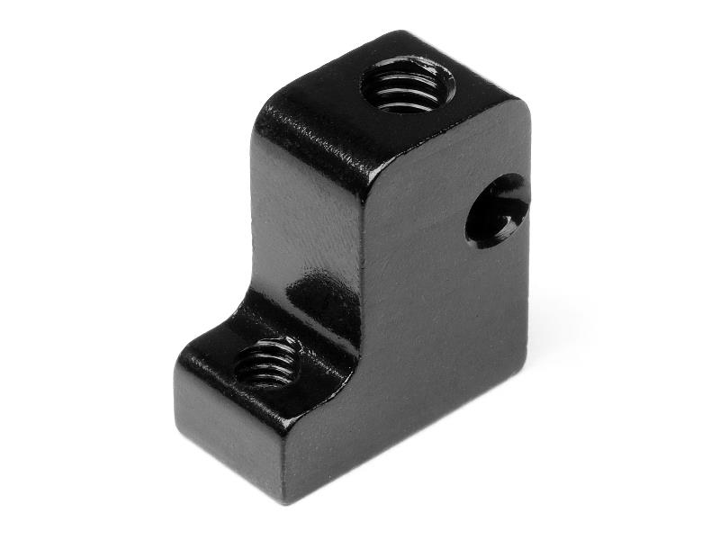 HPI 67531 CNC EXHAUST PIPE MOUNT (BLACK)