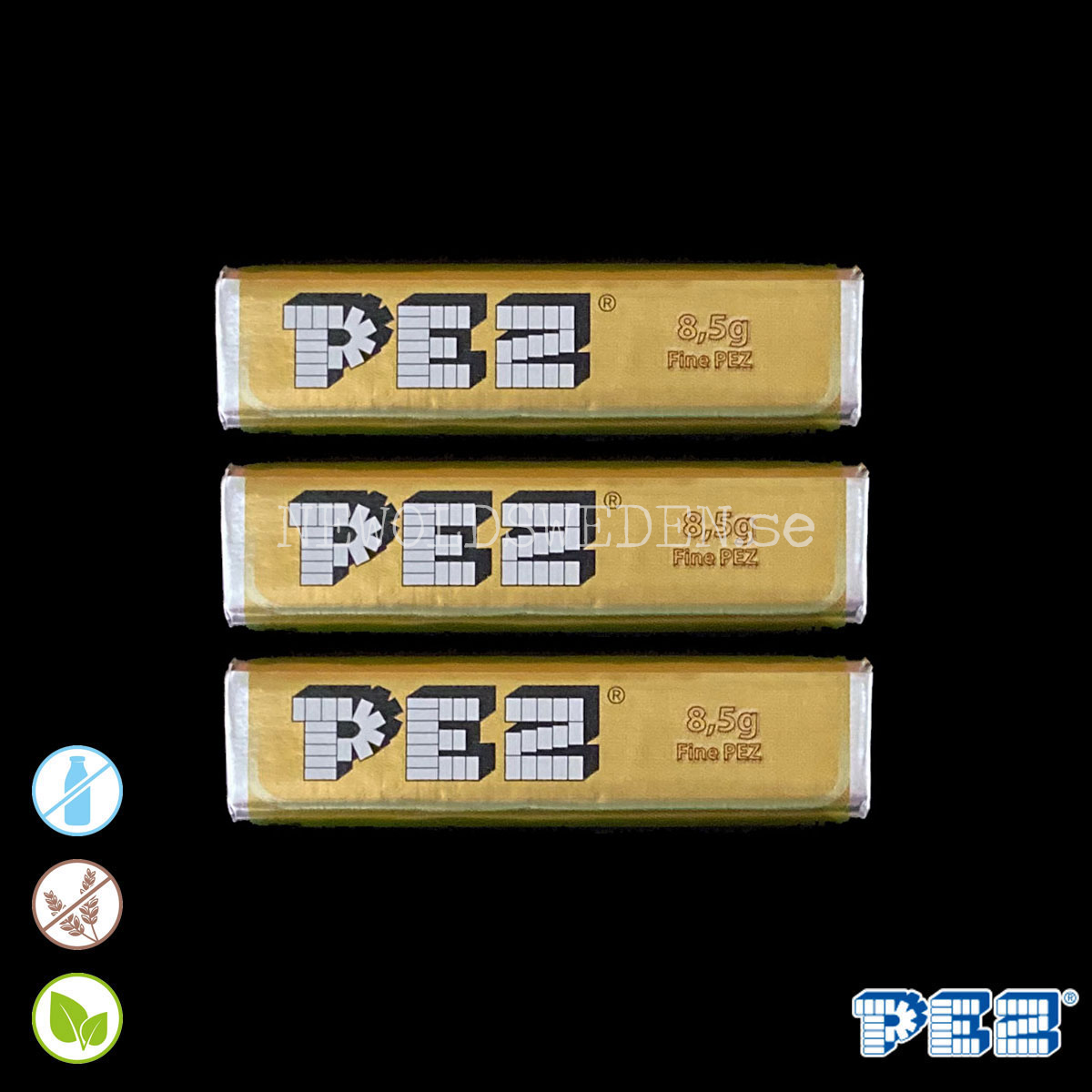 PEZ Dispenser GOLDEN NEW YEAR SPECIAL LIMITED EDITION + Candy - Collector figure - PE09 - 3