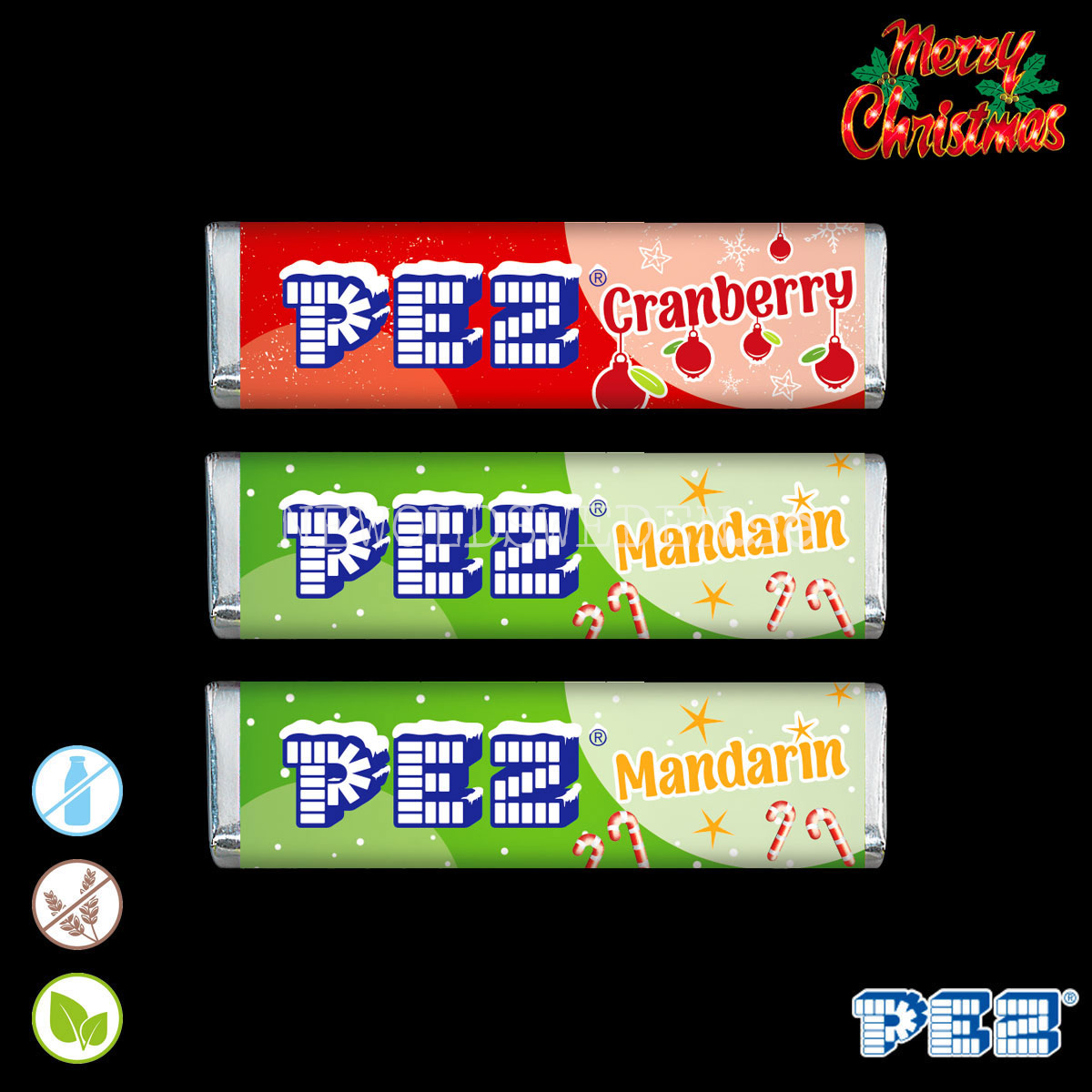 PEZ Dispenser RETRO GIRL X-MAS 2 SPECIAL RETRO COLLECTION LIMITED EDITION + Candy - Collector figure - PE09 - 3
