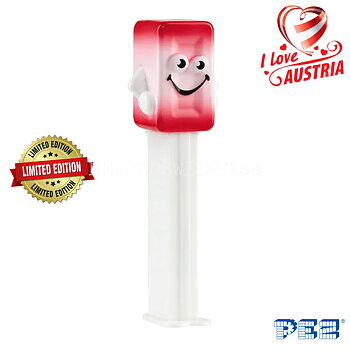 PEZ Dispenser MASCOT AUSTRIA SPECIAL LIMITED EDITION + Candy - Collector figure - PE13