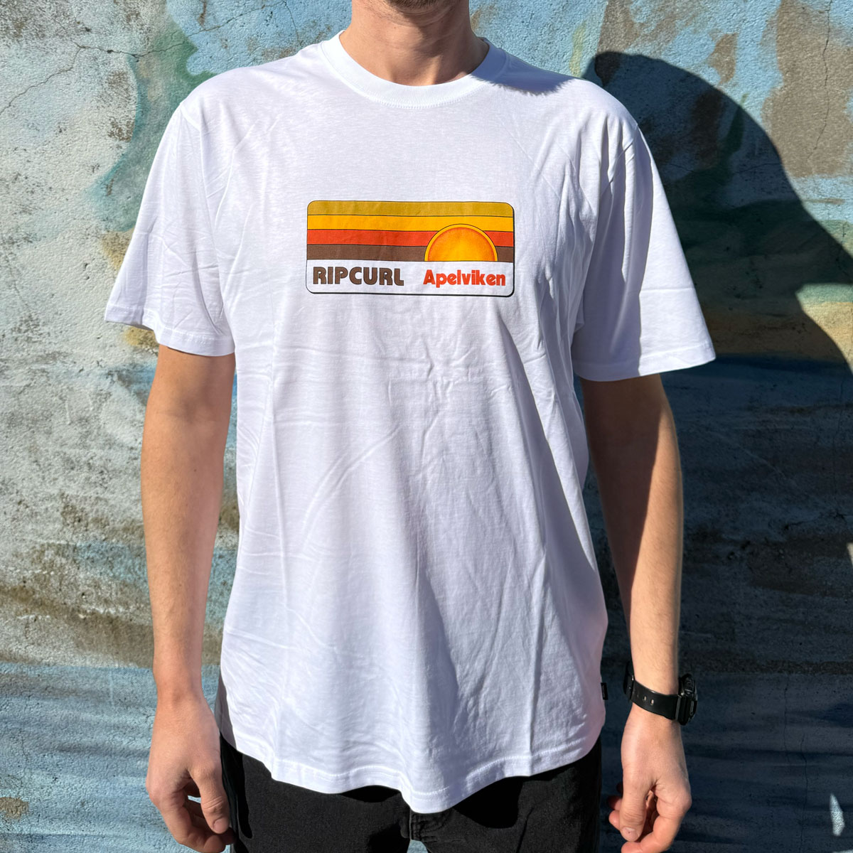 Rip Curl t-shirt Varberg apelviken 25 vit
