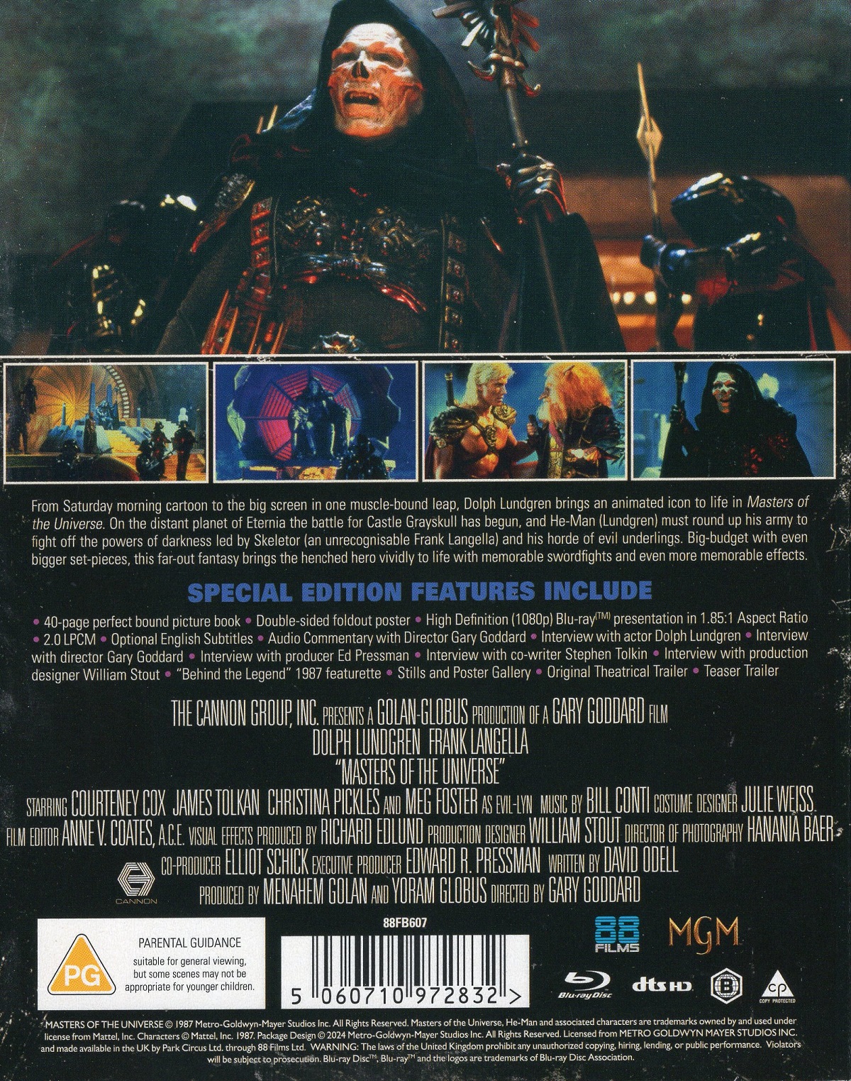 Masters of the Universe (Deluxe Collector's Edition) (ej svensk text) (Blu-ray) - 2