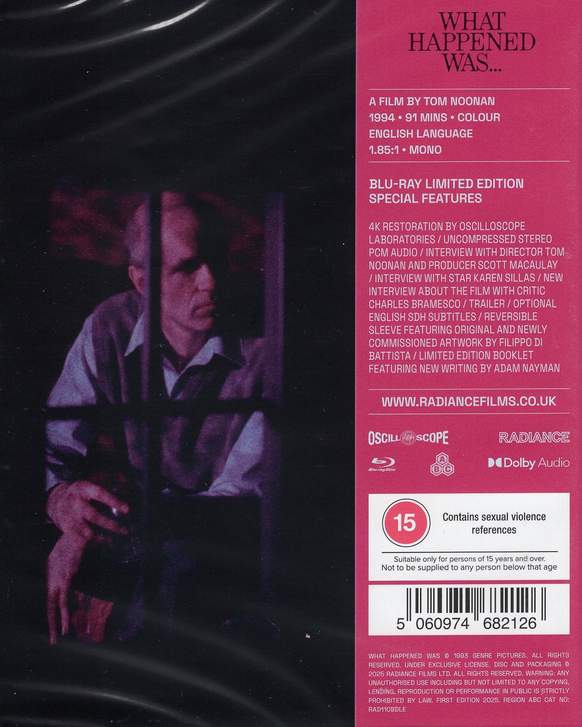 What Happened Was... (Limited Edition) (ej svensk text) (Blu-ray) - 2