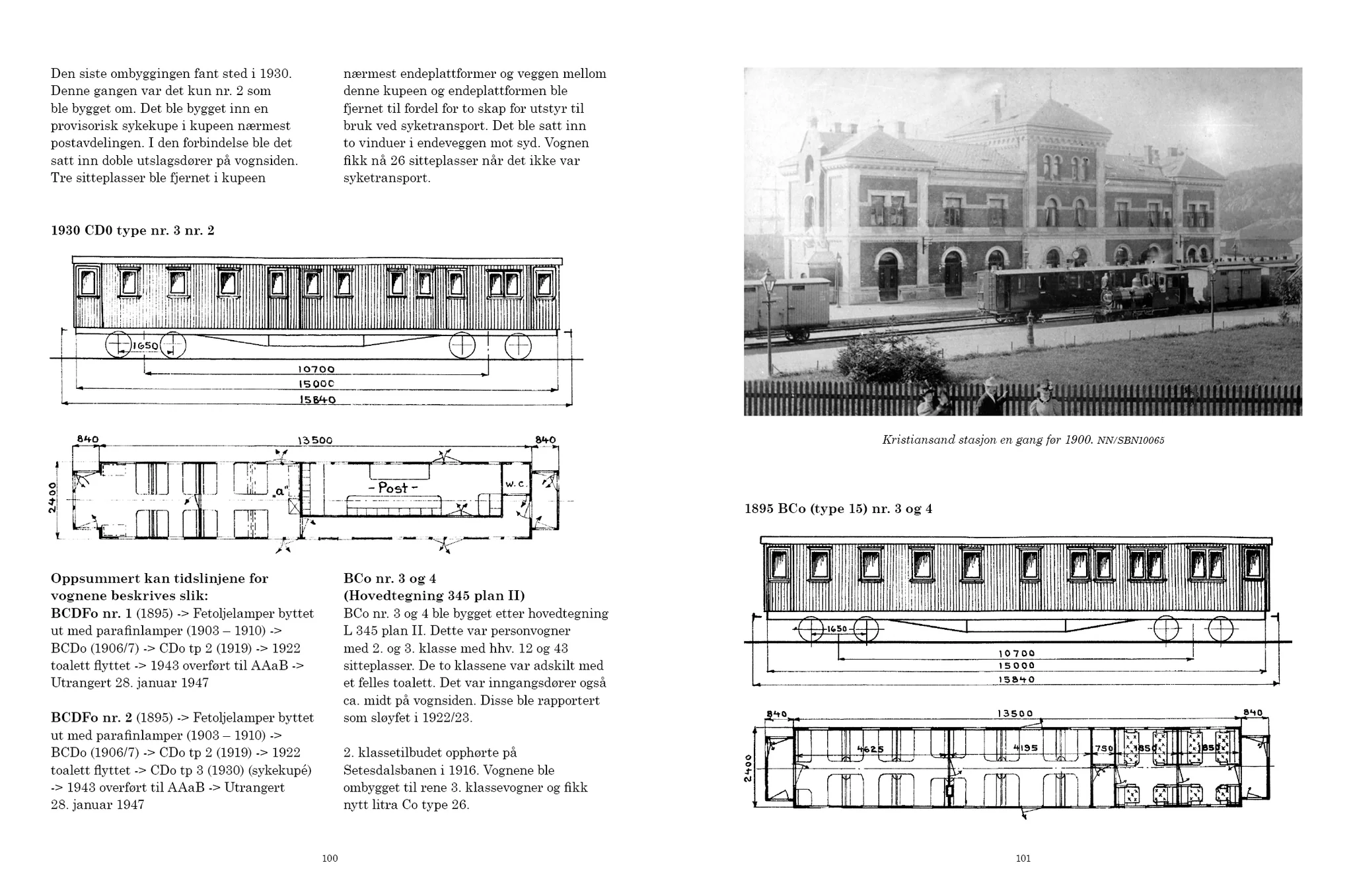 Setesdalsbanens rullende materiell 1894-1962 - 3