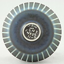 Gunnar Nylund (1965) Round Dish with Brown Decor 8 cm
