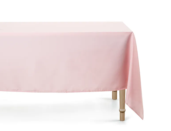 Bordsduk textil | 180 x 300 cm | Ljusrosa