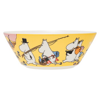 Arabia Moomin Bowl - Family time (Moomin 80 stamp at the bottom)