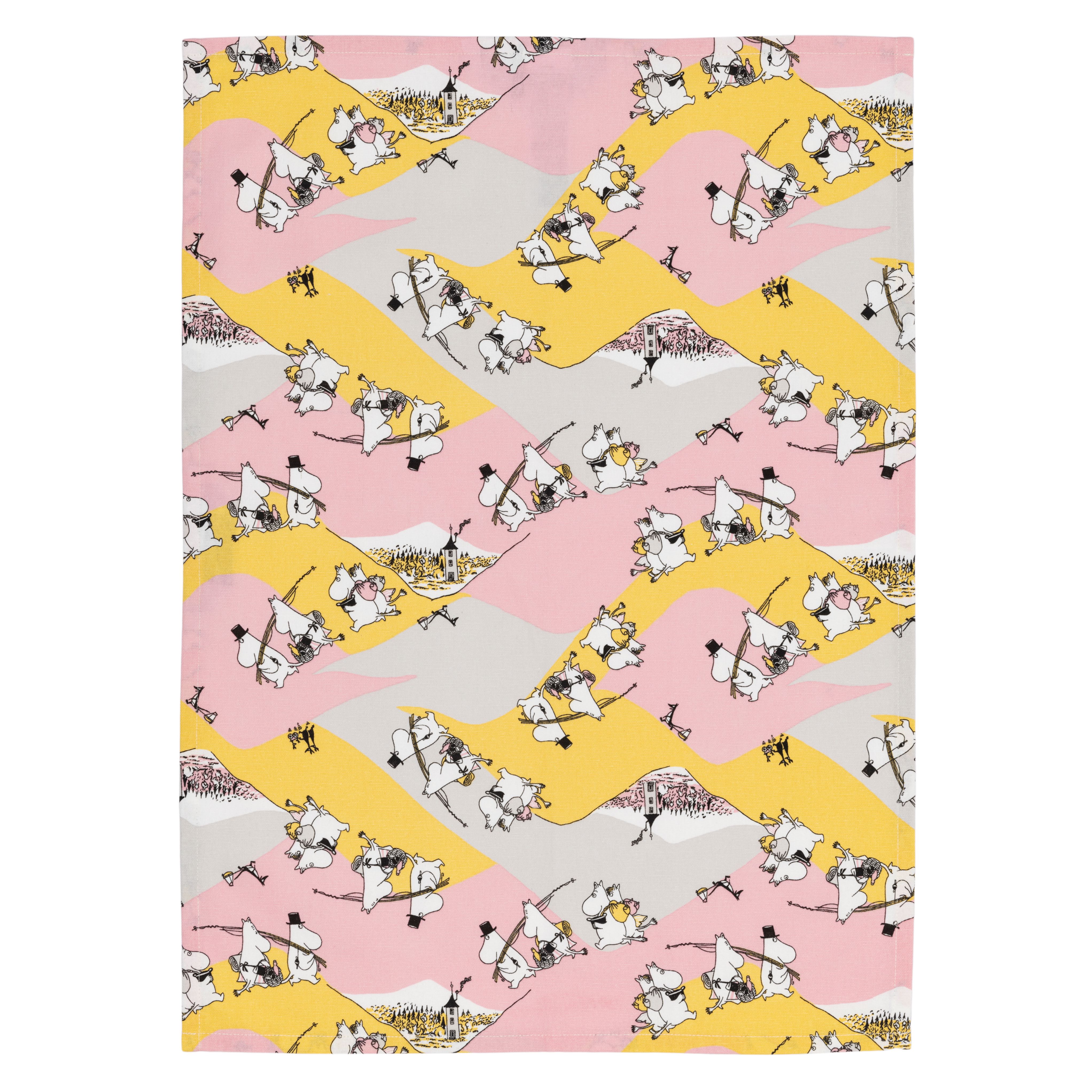 Moomin Kitchen Towel 50x70 cm - Family time