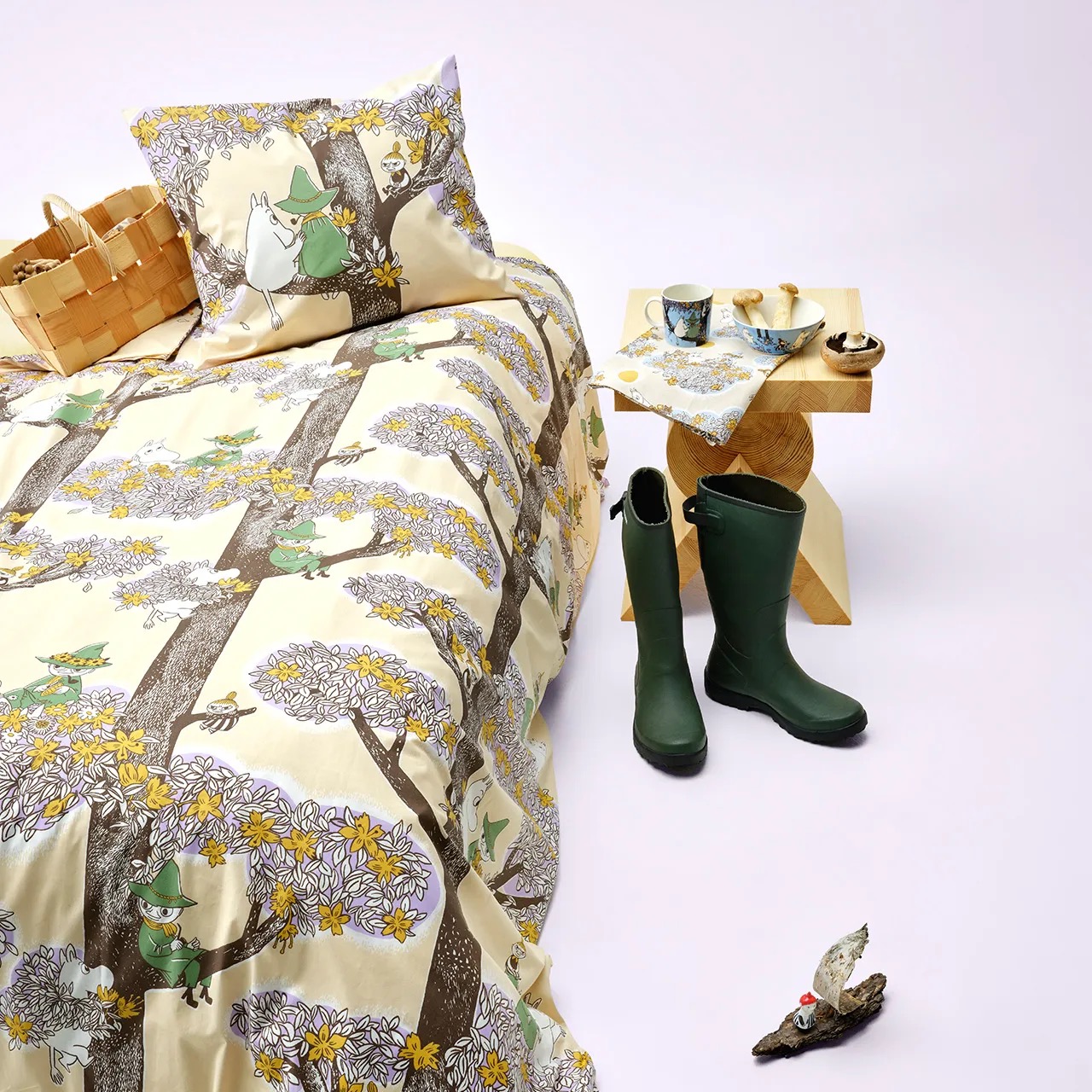 Moomin Bedding Set 150x210 cm - Friends forever - 2