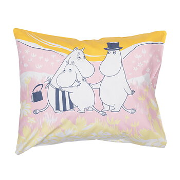 Moomin Pillowcase 50x60 cm - Family time