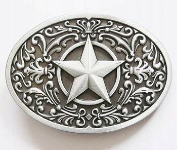 Original Western Star Texas Belt Buckle Buckles.