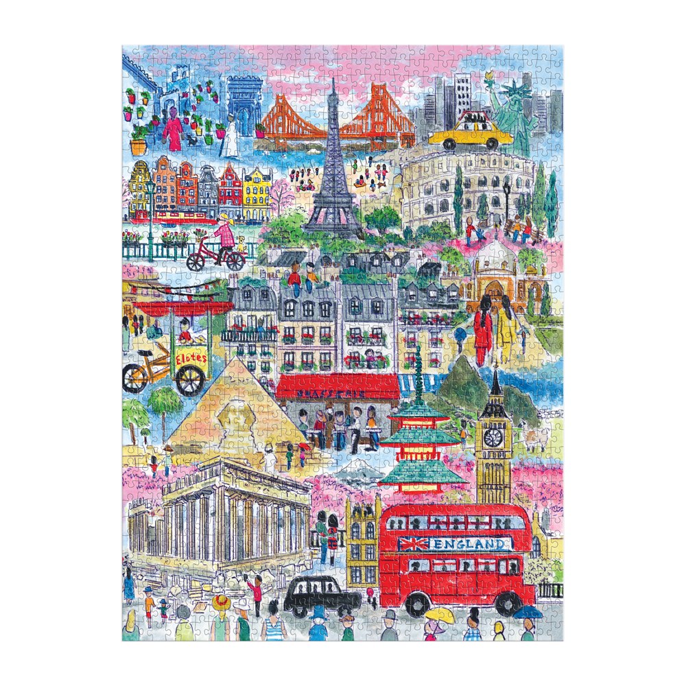 Michael Storrings Cities Around the World 1000 Piece Puzzle - 6