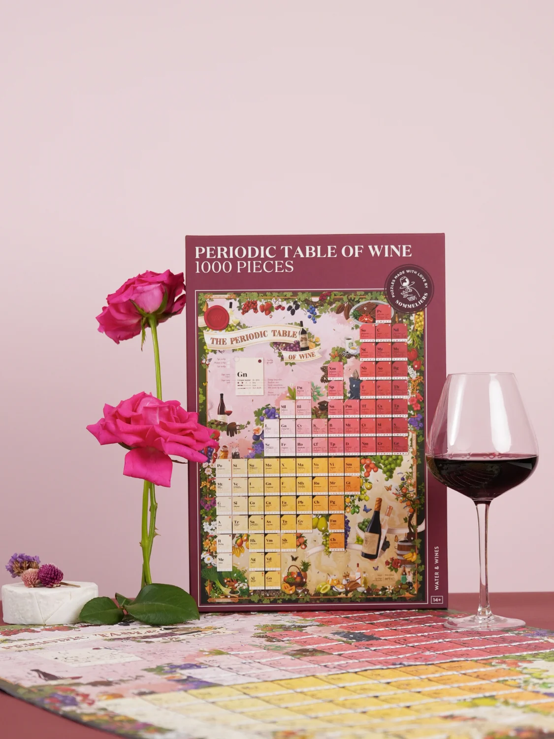 Wine Puzzle - Periodic Table of Wine - 4