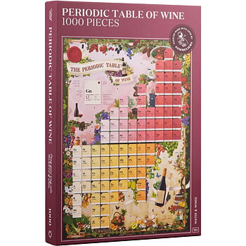 Wine Puzzle - Periodic Table of Wine
